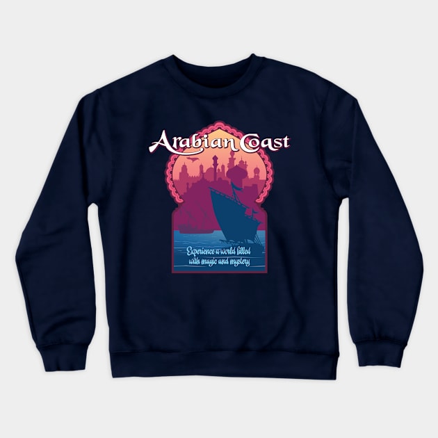 Arabian Coast Crewneck Sweatshirt by Treasures from the Kingdom